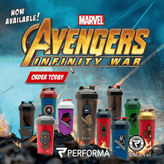 PERFORMA Perfect Shaker Avengers Infinity War 800ml Gamora