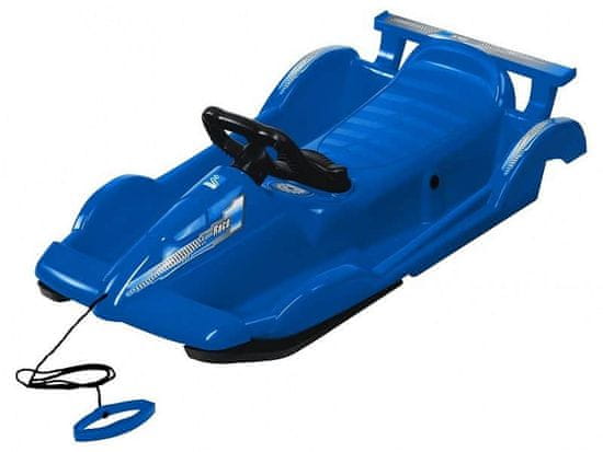 Alpengaudi Bob plastový AlpenRace s volantem, modrý