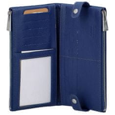 Katana Moderní dámská kožená peněženka Sildano Katana, modrá