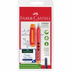 Faber-Castell Plnicí pero pro školáka praváka + bombičky BL, mix barev