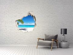 Wallmuralia Samolepící nálepka Tropická pláž 75x75 cm