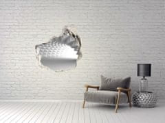 Wallmuralia Samolepící díra zeď 3D Abstrakce tunel 75x75 cm