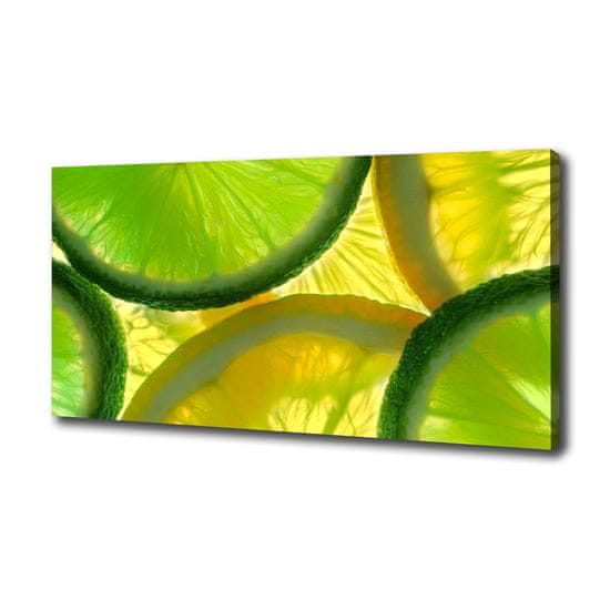 Wallmuralia Foto obraz canvas Limetka a citron