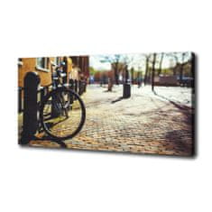 Wallmuralia Foto-obraz canvas do obýváku Kolo Amsterdam 100x50 cm