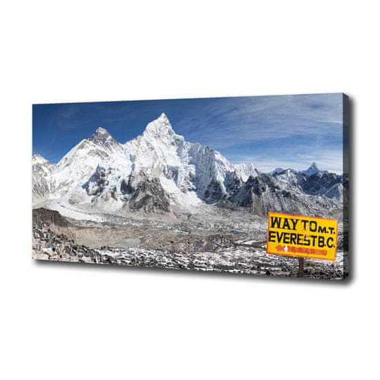 Wallmuralia Foto obraz na plátně Hora Everest