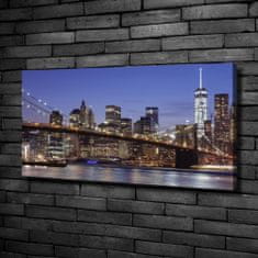 Wallmuralia Foto obraz canvas Manhattan noc 100x50 cm