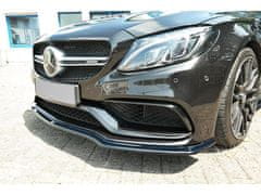Maxton Design spoiler pod přední nárazník ver.1 pro Mercedes třída C W 205/C63 AMG, Carbon-Look, Combi