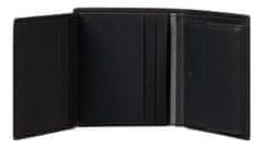Samsonite Pánská kožená peněženka Flagged SLG 144 černá