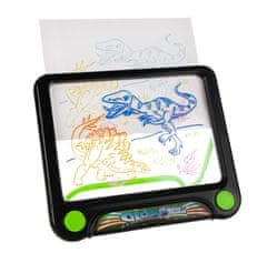 INTEREST Kouzelné kreslení pro děti dinosauři - Grafický tablet 5 led..