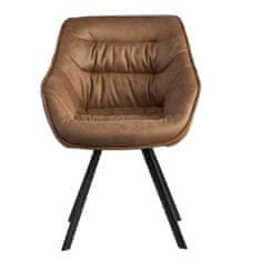 Bruxxi Jídelní židle Gepo, textil, béžová