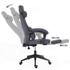 Timeless Tools Otočná kancelářská židle s opěrkou hlavy - ve více barvách-tmavošedá