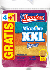 Spontex Microfibre Economic XXL 4+1ks.