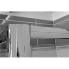 Mereo Lima sprchový kout, 120x120x190 cm, lítací dveře a pevný díl sklo Point CK86552K - Mereo