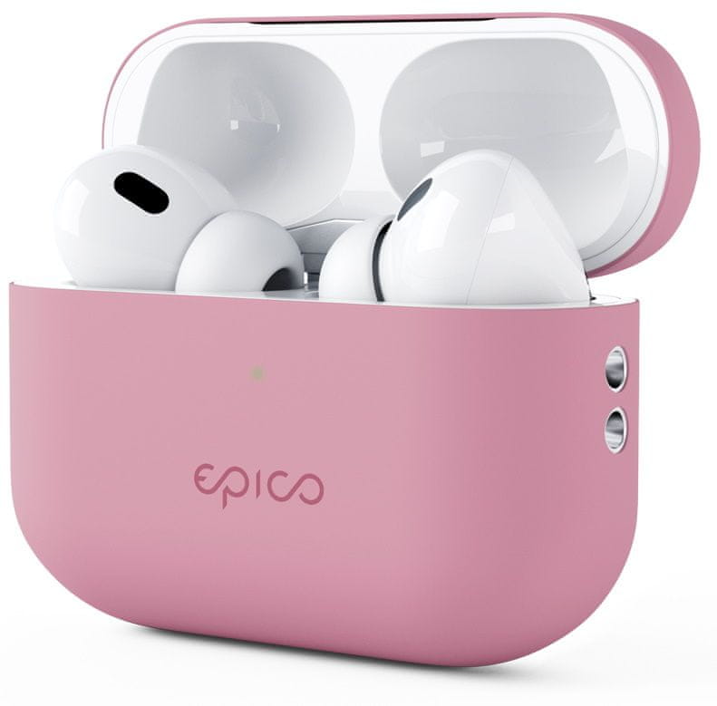 Levně EPICO silikonové pouzdro pro Airpods Pro 2 - růžové, 9911102300021