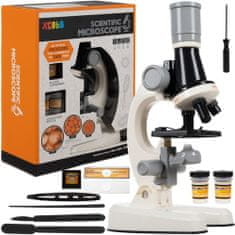 INTEREST Vzdělávací mikroskop pro děti 100x, 400x, 1200x zvětšení.