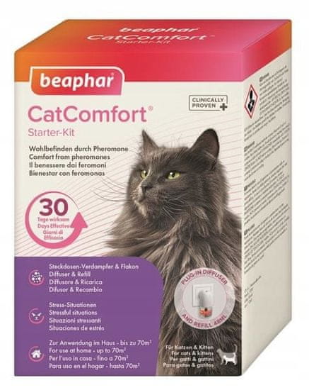 Beaphar CatComfort Calming Diffuser 48 ml difuzér s feromony pro kočky