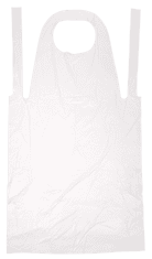 Zenco Jednorázová zástěra bílá 100 ks