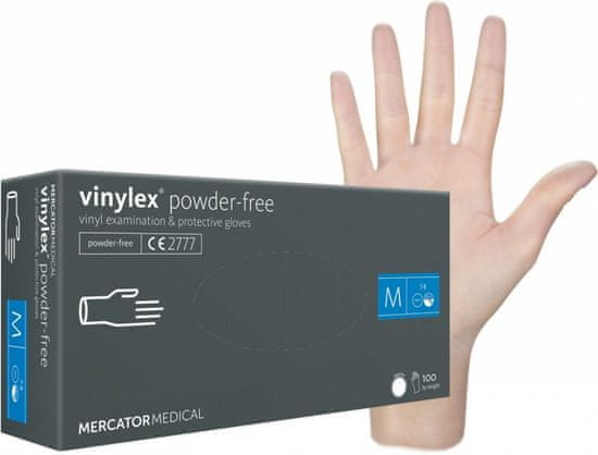 MERCATOR MEDICAL VINYLEX Vinylové rukavice 100 ks