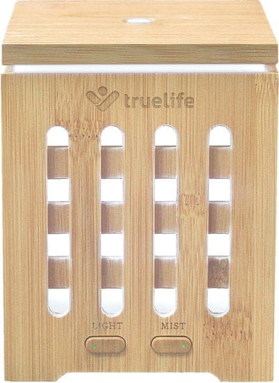 TrueLife AIR Diffuser D7 Bamboo, aroma difuzér a zvlhčovač vzduchu