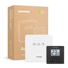 Auraton bezdrátový termostat Aquila SET Carbon Edition