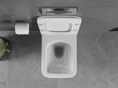 Mexen Vega závěsná wc mísa včetně sedátka s slow-slim, duroplast, bílá (30654000)