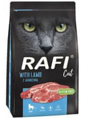 RAFI Rafi Cat s jehněčím 7 kg granule pro dospělé kočky