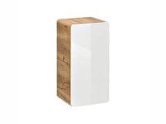 COMAD Comad Koupelnová skříňka závěsná ARUBA WHITE 810, 68x35x22 cm, zlatý dub/bílá lesk ARUBA WHITE 810 FSC