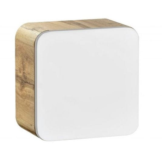 COMAD Comad Koupelnová skříňka závěsná ARUBA WHITE 831, 35x35x22 cm, zlatý dub/bílá lesk ARUBA WHITE 831 FSC