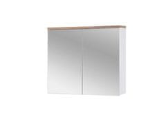 COMAD Zrcadlová skříňka Comad Bali White 841, 80x70x20 cm, bílá lesk BALI WHITE 841 FSC