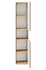 COMAD Comad Koupelnová skříňka vysoká ARUBA CRAFT 800, 170x35x32 cm, zlatý dub ARUBA CRAFT 800 FSC