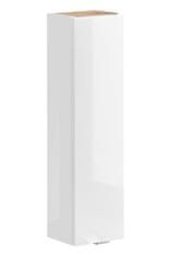 COMAD Comad Koupelnová skříňka Capri White 830, 75x20x16 cm, bílá lesk/dub CAPRI WHITE 830B FSC
