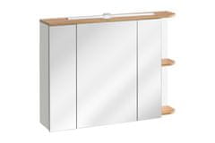 COMAD Zrcadlová skříňka Comad Platinum 840, 94x72x20 cm, bílá/dub zlatý PLATINUM 840 FSC