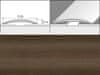 Přechodové lišty A13 - SAMOLEPÍCÍ šířka 4 x výška 0,5 x délka 93 cm - kaštan japonský