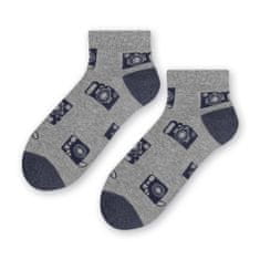 STEVEN Ponožky 025-045 Melange Grey - Steven 44/46