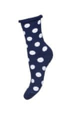 Gemini Dámské zimní netlačící ponožky Milena 0118 Puntíky, Froté 37-41 béžovo-barevné 37-41