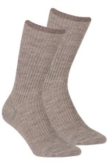 Gemini Vzorované ponožky AKRYL/VLNA W.957 fialová UNI