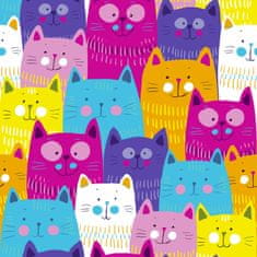 MIMIlátky Softshell letní barevné kočky, 10 cm