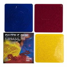 Kraftika Escapewelt plastové puzzle tří barev 3v1