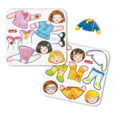 Quercetti Dressy magnetic dress-up puzzle