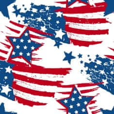 MIMIlátky Americká vlajka úplet, 10 cm