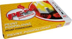 PE-PO podpalovač pevný - 40 podpalů (krabička)