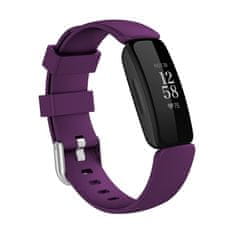 BStrap Silicone řemínek na Fitbit Inspire 2, purple