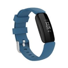 BStrap Silicone řemínek na Fitbit Inspire 2, dark blue