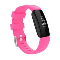 BStrap Silicone řemínek na Fitbit Inspire 2, pink