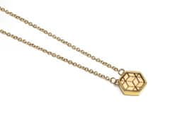 BeWooden Dámský náhrdelník s dřevěným detailem Virie Necklace Hexagon