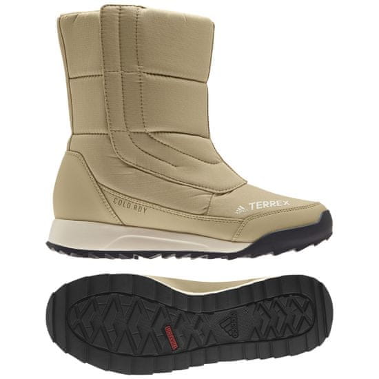 Adidas Dámské zimní boty TERREX CHOLEAH BOOT C.RDY 3,5 Béžová / Černá / Bílá