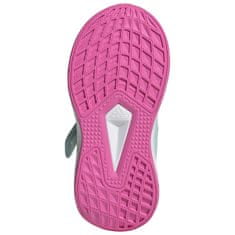 Adidas Dětské běžecké boty DURAMO SL I 20 Aqua / Bílá / Růžová