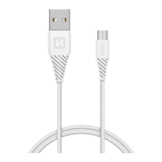 SWISSTEN Kabel datový SWISSTEN USB / Micro USB 1,5m bílý (6,5mm)