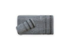 FARO Textil Bavlněný ručník Sagitta 50x90 cm šedý