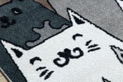 Dywany Łuszczów Dětský kusový koberec Fun Gatti Cats multi 80x150
